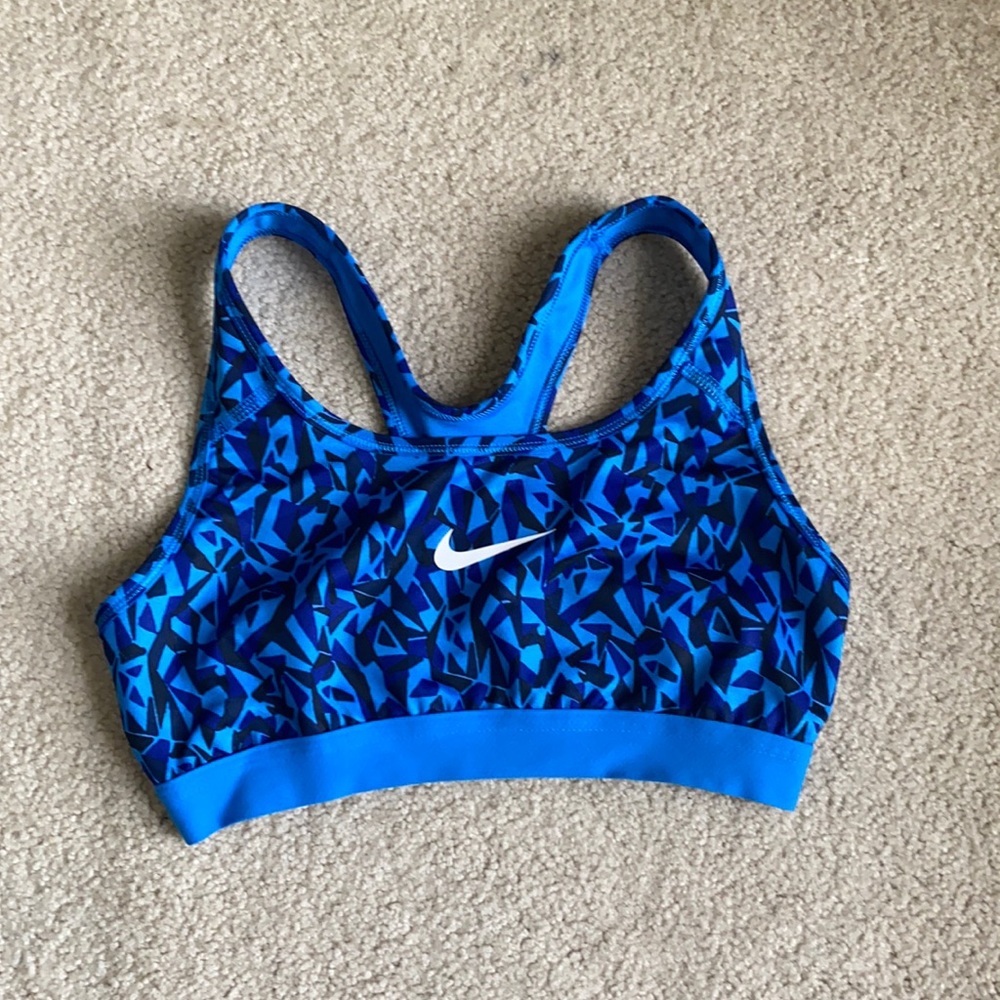 Nike Blue Sports Bra S